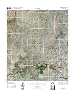 Pecos West Texas Historical topographic map, 1:24000 scale, 7.5 X 7.5 Minute, Year 2012