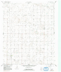 Pettit Texas Historical topographic map, 1:24000 scale, 7.5 X 7.5 Minute, Year 1965