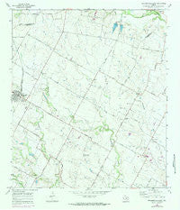 Pflugerville East Texas Historical topographic map, 1:24000 scale, 7.5 X 7.5 Minute, Year 1968
