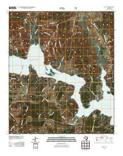 Platt Texas Historical topographic map, 1:24000 scale, 7.5 X 7.5 Minute, Year 2010