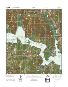 Platt Texas Historical topographic map, 1:24000 scale, 7.5 X 7.5 Minute, Year 2013