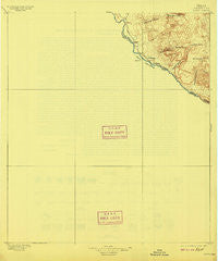 Polvo Texas Historical topographic map, 1:125000 scale, 30 X 30 Minute, Year 1896