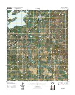 Proctor Texas Historical topographic map, 1:24000 scale, 7.5 X 7.5 Minute, Year 2012