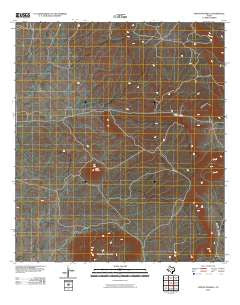 Puerto Potrillo Texas Historical topographic map, 1:24000 scale, 7.5 X 7.5 Minute, Year 2010