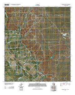 Quemado East Texas Historical topographic map, 1:24000 scale, 7.5 X 7.5 Minute, Year 2010