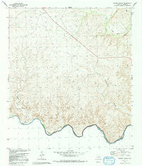 Ramsey Canyon Texas Historical topographic map, 1:24000 scale, 7.5 X 7.5 Minute, Year 1980