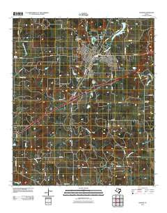 Ranger Texas Historical topographic map, 1:24000 scale, 7.5 X 7.5 Minute, Year 2011