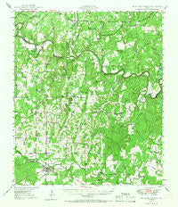 Richland Springs Texas Historical topographic map, 1:62500 scale, 15 X 15 Minute, Year 1948