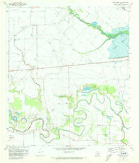 Richmond NE Texas Historical topographic map, 1:24000 scale, 7.5 X 7.5 Minute, Year 1971
