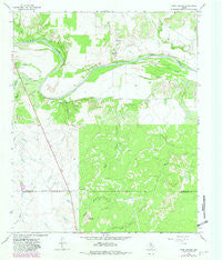 Rock Canyon Texas Historical topographic map, 1:24000 scale, 7.5 X 7.5 Minute, Year 1966