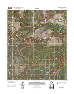 Rock Canyon Texas Historical topographic map, 1:24000 scale, 7.5 X 7.5 Minute, Year 2013