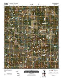Rockland Texas Historical topographic map, 1:24000 scale, 7.5 X 7.5 Minute, Year 2010