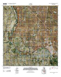 Roma-Los Saenz West Texas Historical topographic map, 1:24000 scale, 7.5 X 7.5 Minute, Year 2010