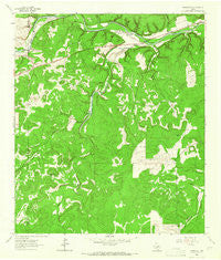 Roosevelt Texas Historical topographic map, 1:24000 scale, 7.5 X 7.5 Minute, Year 1962