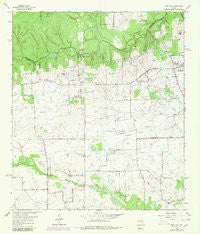 Rose Hill Texas Historical topographic map, 1:24000 scale, 7.5 X 7.5 Minute, Year 1962