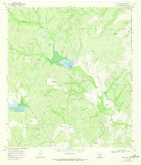 Rosita NE Texas Historical topographic map, 1:24000 scale, 7.5 X 7.5 Minute, Year 1969