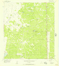 Rudolph Texas Historical topographic map, 1:24000 scale, 7.5 X 7.5 Minute, Year 1956