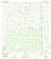 Rudolph Texas Historical topographic map, 1:24000 scale, 7.5 X 7.5 Minute, Year 1956
