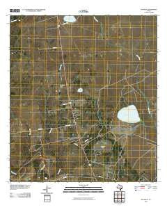 Ryanville Texas Historical topographic map, 1:24000 scale, 7.5 X 7.5 Minute, Year 2010
