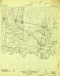 San Juan Texas Historical topographic map, 1:48000 scale, 15 X 15 Minute, Year 1914
