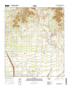 San Angelo North Texas Current topographic map, 1:24000 scale, 7.5 X 7.5 Minute, Year 2016