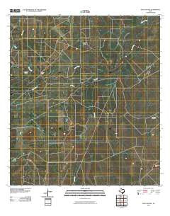 San Caja Hill Texas Historical topographic map, 1:24000 scale, 7.5 X 7.5 Minute, Year 2010