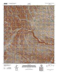 San Francisco Shutups Texas Historical topographic map, 1:24000 scale, 7.5 X 7.5 Minute, Year 2010