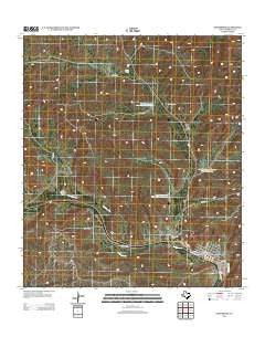 Sanderson Texas Historical topographic map, 1:24000 scale, 7.5 X 7.5 Minute, Year 2012