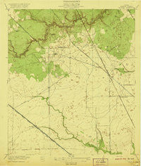 Satsuma Texas Historical topographic map, 1:31680 scale, 7.5 X 7.5 Minute, Year 1920
