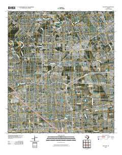 Satsuma Texas Historical topographic map, 1:24000 scale, 7.5 X 7.5 Minute, Year 2010