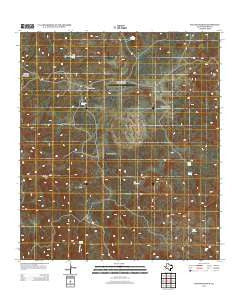 Sauceda Ranch Texas Historical topographic map, 1:24000 scale, 7.5 X 7.5 Minute, Year 2012