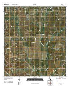 Schattel NW Texas Historical topographic map, 1:24000 scale, 7.5 X 7.5 Minute, Year 2010