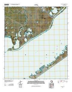 Sea Isle Texas Historical topographic map, 1:24000 scale, 7.5 X 7.5 Minute, Year 2010