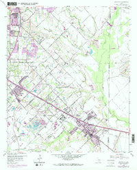 Seagoville Texas Historical topographic map, 1:24000 scale, 7.5 X 7.5 Minute, Year 1959