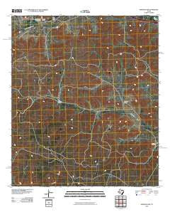 Sheffield NW Texas Historical topographic map, 1:24000 scale, 7.5 X 7.5 Minute, Year 2010