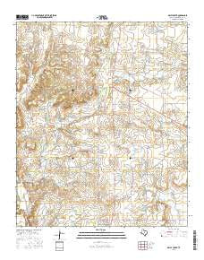 Sibley Creek Texas Current topographic map, 1:24000 scale, 7.5 X 7.5 Minute, Year 2016