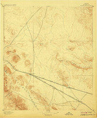 Sierra Blanca Texas Historical topographic map, 1:125000 scale, 30 X 30 Minute, Year 1895