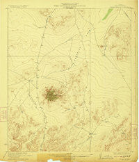 Sierra Madera Texas Historical topographic map, 1:62500 scale, 15 X 15 Minute, Year 1923
