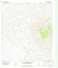 Sierra Parda Texas Historical topographic map, 1:24000 scale, 7.5 X 7.5 Minute, Year 1978