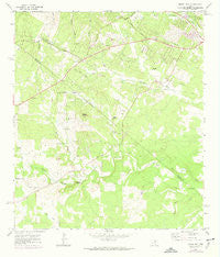 Signal Hill Texas Historical topographic map, 1:24000 scale, 7.5 X 7.5 Minute, Year 1968