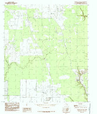 Simmons Bottom Texas Historical topographic map, 1:24000 scale, 7.5 X 7.5 Minute, Year 1984