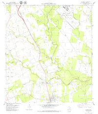 Skidmore Texas Historical topographic map, 1:24000 scale, 7.5 X 7.5 Minute, Year 1979