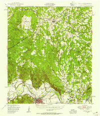 Smithville Texas Historical topographic map, 1:62500 scale, 15 X 15 Minute, Year 1948