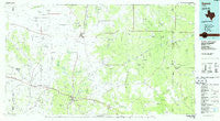 Sonora Texas Historical topographic map, 1:100000 scale, 30 X 60 Minute, Year 1985