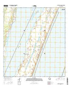 South Bird Island Texas Current topographic map, 1:24000 scale, 7.5 X 7.5 Minute, Year 2016