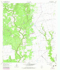 Speaks Texas Historical topographic map, 1:24000 scale, 7.5 X 7.5 Minute, Year 1964