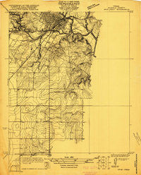 Spur Creek Texas Historical topographic map, 1:31680 scale, 7.5 X 7.5 Minute, Year 1921