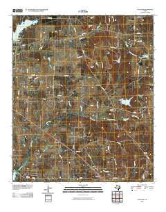 Stockard Texas Historical topographic map, 1:24000 scale, 7.5 X 7.5 Minute, Year 2010