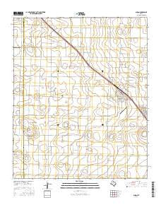 Sudan Texas Current topographic map, 1:24000 scale, 7.5 X 7.5 Minute, Year 2016