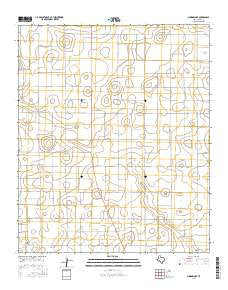 Sundown SE Texas Current topographic map, 1:24000 scale, 7.5 X 7.5 Minute, Year 2016